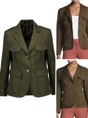 Theory NWOT lineman military jacket